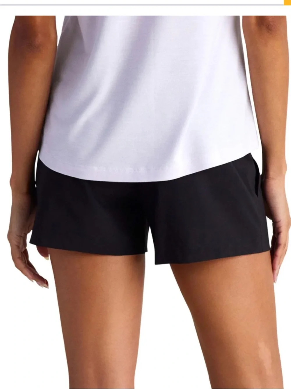 Free Fly Apparel Free Pull-On Breeze Shorts, Black Medium Athletic Running